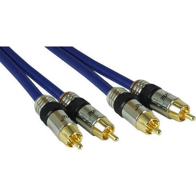 InLine RCA-kabel AUDIO, PREMIUM, 2x RCA hane/hane, 15 m