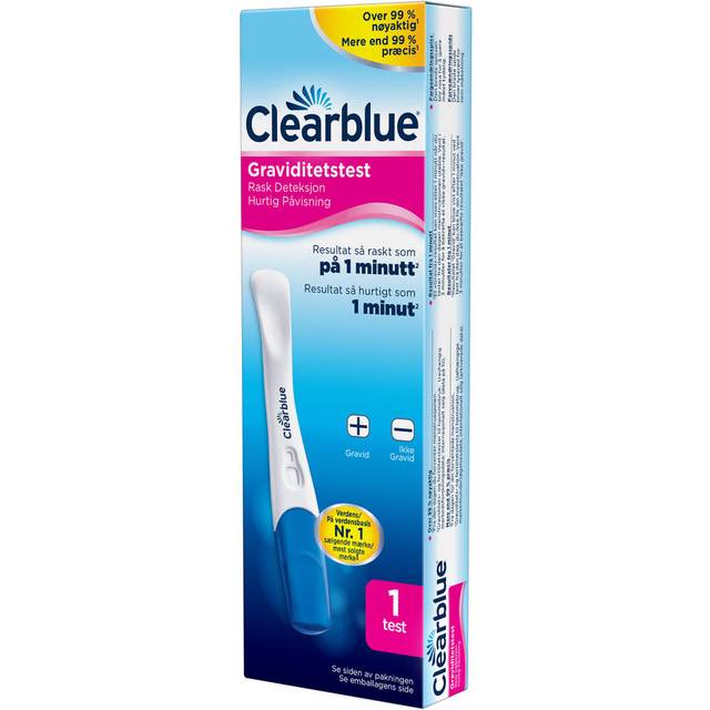 1-pack Clearblue Graviditetstest Plus