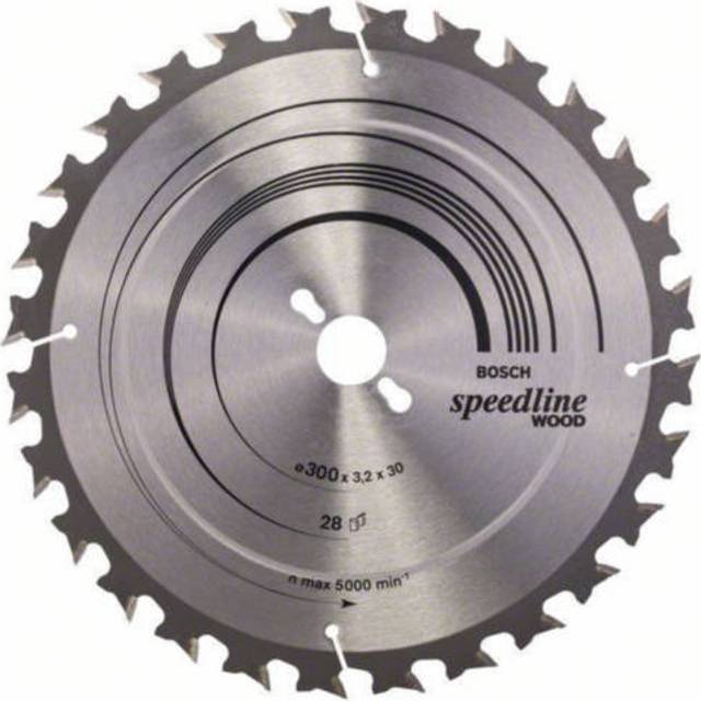 Bosch 2608640681 Speedline Wood 300 x 30mm Circular Saw Blade 28T