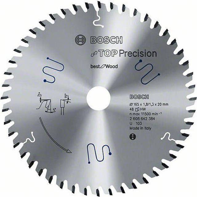 Bosch Top Precision Best for Wood Sågklinga 48T 165 mm