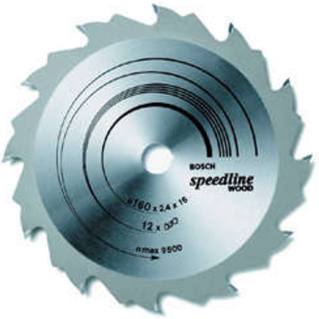 Bosch Speedline Wood Cutting Saw Blade 190mm 12T 30mm