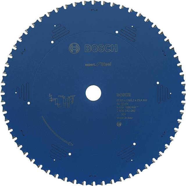 Bosch Accesorios Expert 305x25.4-60 Hltcg 12 Metal Circular Saw Disc Blue