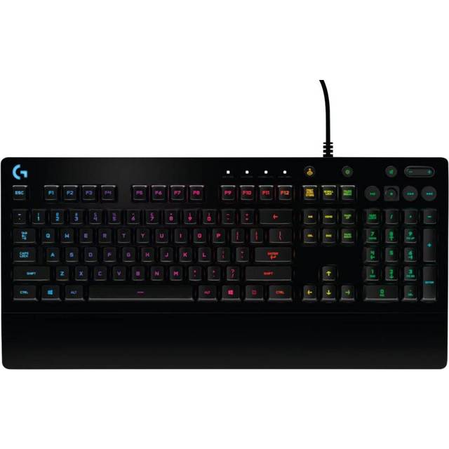 Logitech G213 Prodigy Gaming Keyboard med RGB-belysning Och Anti-Ghosting in Svart, Español (Qwerty)