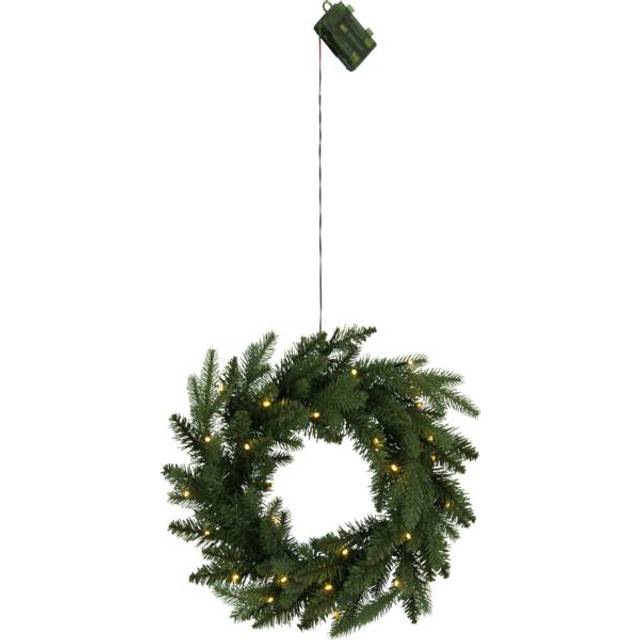 Star Trading Wreath Byske Green Julelampe 45cm