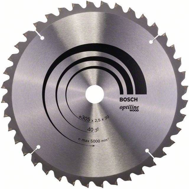 Bosch 2608640440 Optiline Wood 305 x 30mm Circular Saw Blade 40T