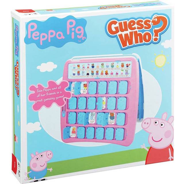Guess Who? (Hvem Er Hvem?) (Engelsk) - Peppa Pig/Gurli Gris - Board Game