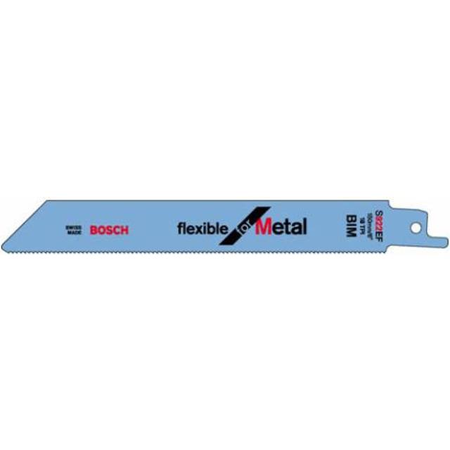 Bosch S922EF Flexible Metal Reciprocating Saw Blades (Pack of 5)