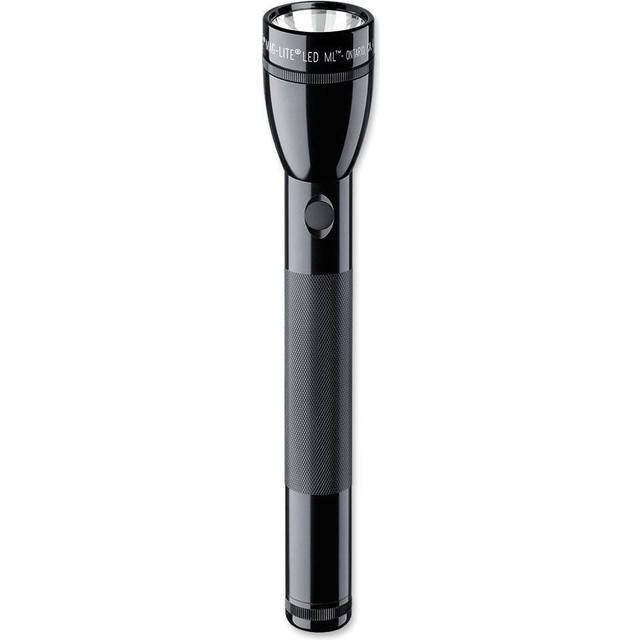 Mag-Lite ML100-S2DX6 2C-Cell LED stav-ficklampa, 137 lumen, 23,5 cm svart med elektron. Multifunktionsbrytare för 5 lägen och 4 växelkombier