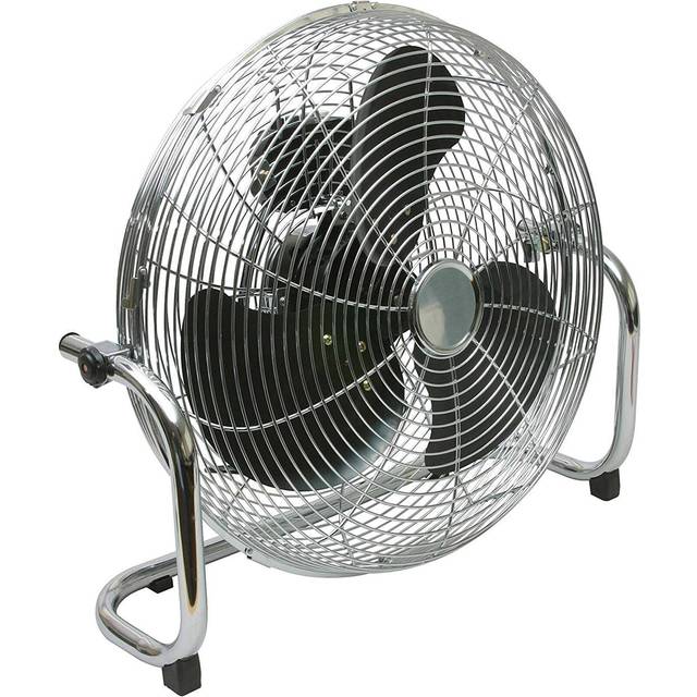 Q-Connect High Velocity 450mm/18in Floor-Standing 3-Speed Fan - HWF18