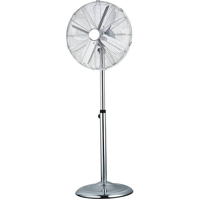 16" inch 40cm chrome pedestal 3 speed stand fan cooling