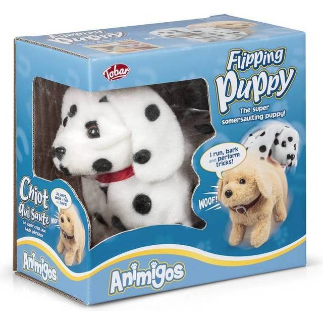 Animigos Flipping Puppy Dalmatian Animated Soft Toy