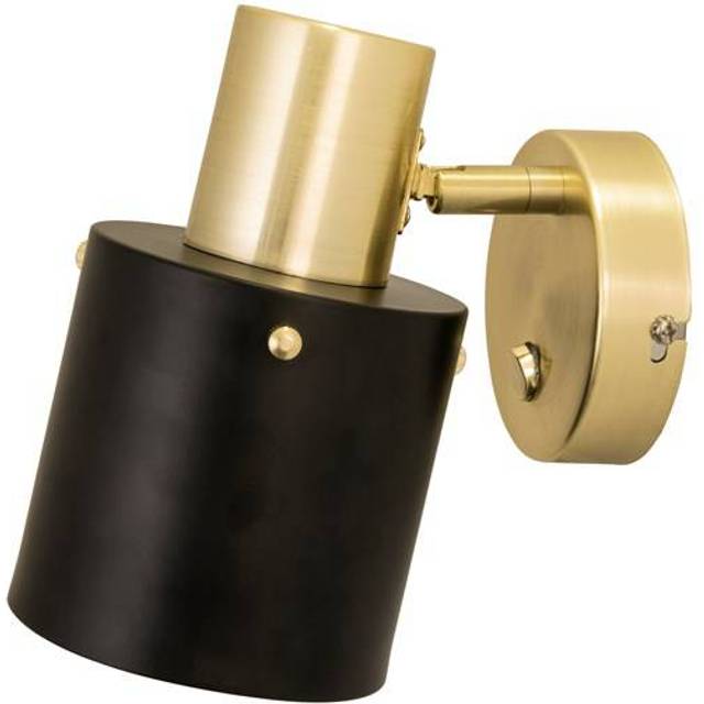Clark 1 Wall Lamp, Brushed Brass