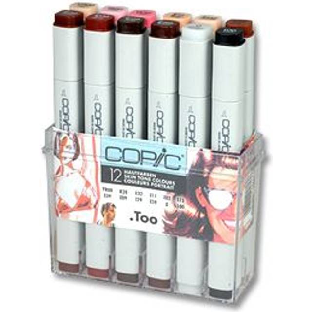 Marker 12-set Skin tones
