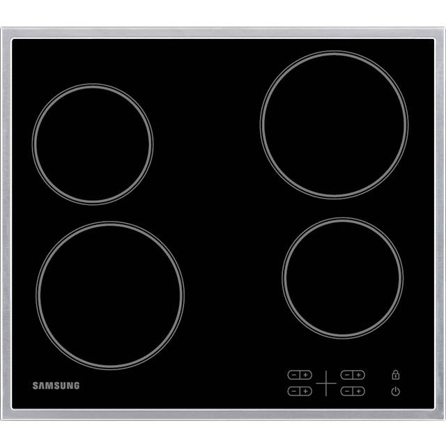 Samsung C61R1AAMST 60cm Ceramic Hob - STAINLESS STEEL