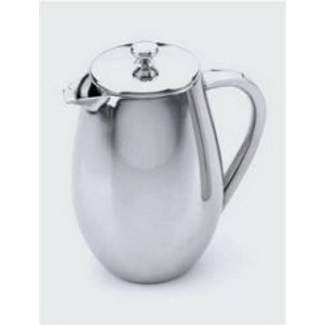 Café Olé 8 Cup Double Walled Straight Sided Cafetiere Coffee Maker (0.35L)