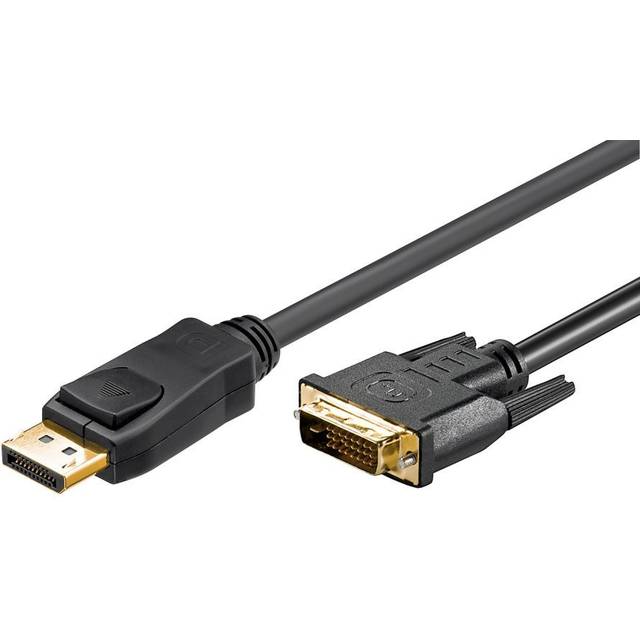 DisplayPort till DVI-D adapterkabel 1,2 2 m