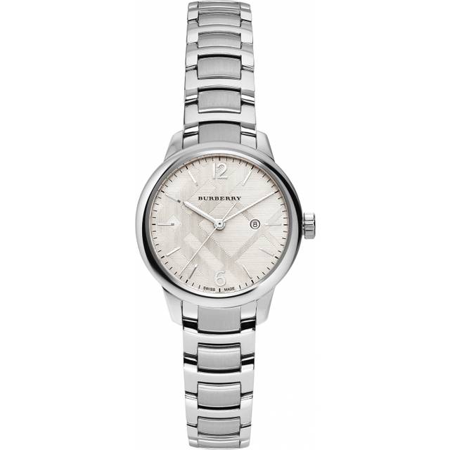 Burberry BU10108 The Classic 32mm Case Women's Watch silver