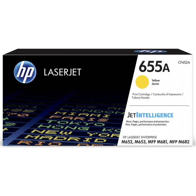 HP toner CF452A original gul 10.500 sidor