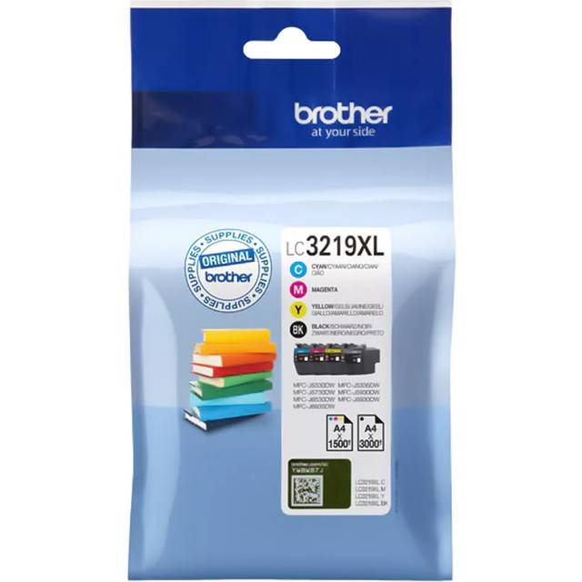 Genuine original brother lc3219xl bk black printer ink cartridges