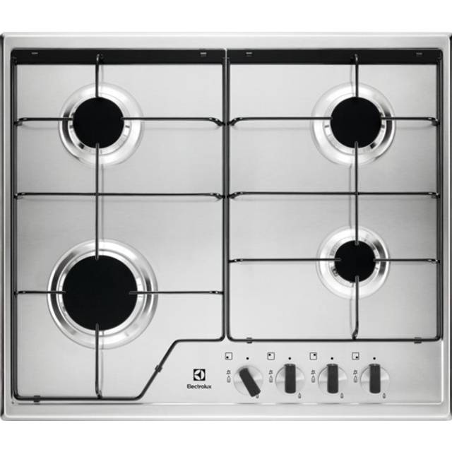 Electrolux Integrated Gas Hob 60cm - Stainless Steel (KGS6424X)