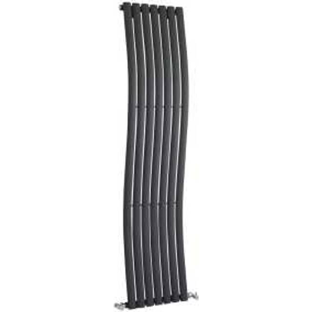 nuie Revive Wave Radiator 1785mmx413mm - Anthracite, Grey