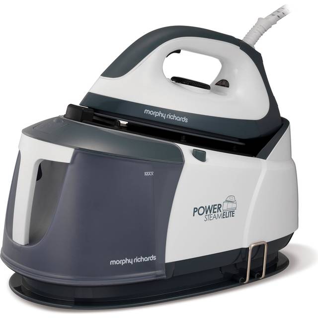 Morphy Richards Power Steam Elite 332007 Pressurised Steam Generator Iron - White / Grey