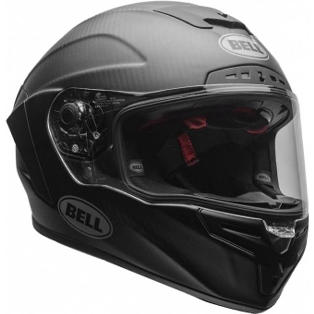 Bell Race Star DLX RSD The Zone Helmet, white-red, Size S for Men