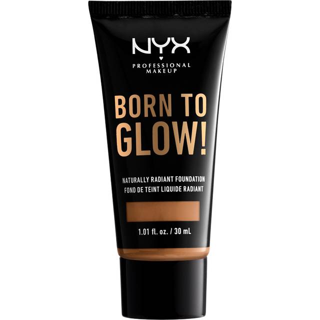 NYX Professional Makeup Born To Glow! Naturally Radiant Foundation 15.7 Warm Caramel