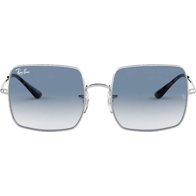 Ray-Ban SQUARE RB 1971 91493F, SQUARE Sunglasses, UNISEX, available with prescription - Silver