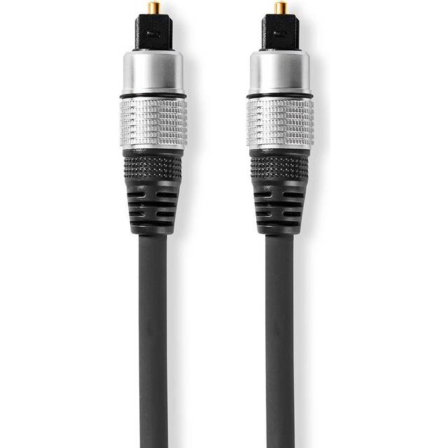Nedis optisk ljudkabel TosLink (hankontakt) till TosLink (hankontakt) - 2 5m