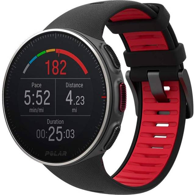 Polar Vantage V TITAN - Premium GPS och pulsklocka för Multisport och Triathlon - Vattenresistent med Integrerad GPS och lång batteritid