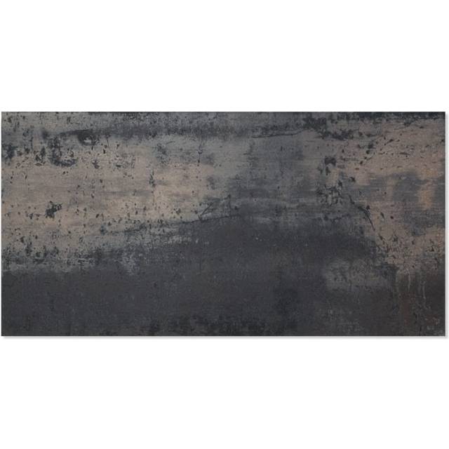Klinker Alquimia Svart Matt Rak 30x60 cm