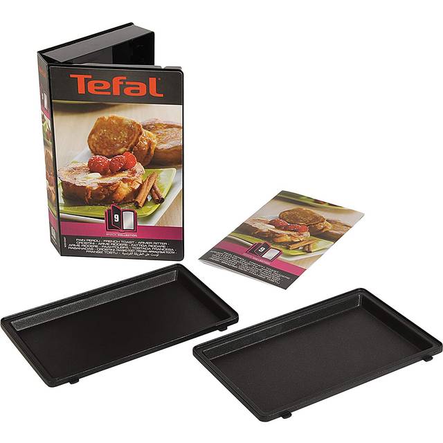 Tefal Snack Collection french toast plåt till smörgåsgrill Svart