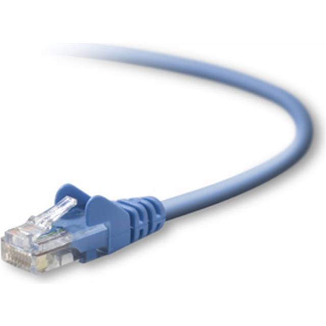 Belkin 0.5m Cat5e Utp Rj45 Ethernet Patch Cable Blue A3l791b50cmbls