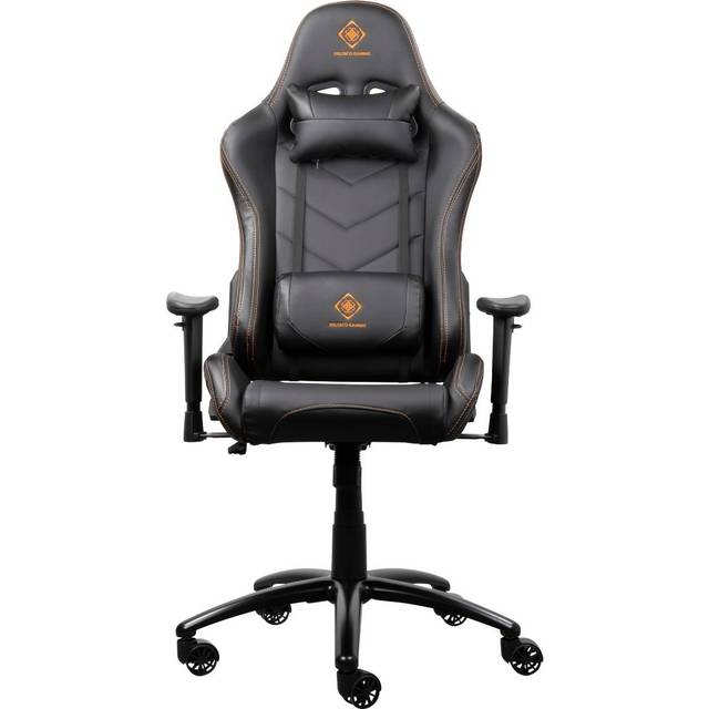 DELTACO GAMING Gamingstol i KonstlÃ¤der DC310 - Svart/Orange