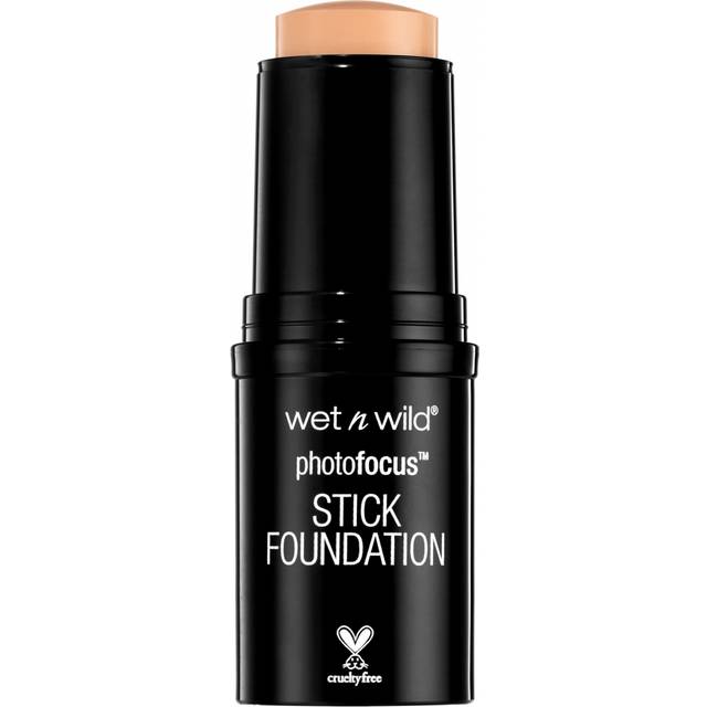 wet n wild Photo Focus Matte Foundation Stick Makeup  Soft Beige | Vegan & Cruelty-Free