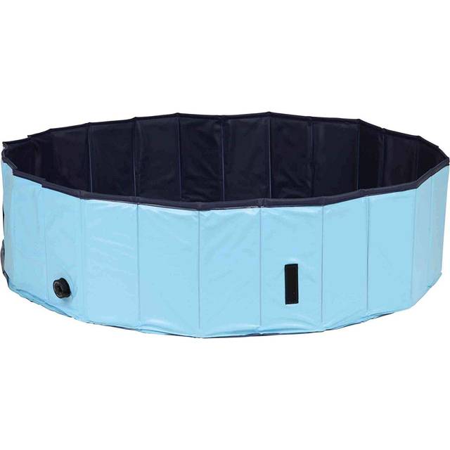 Poolskydd för hund. Förpackning: M 80 cm - Blå