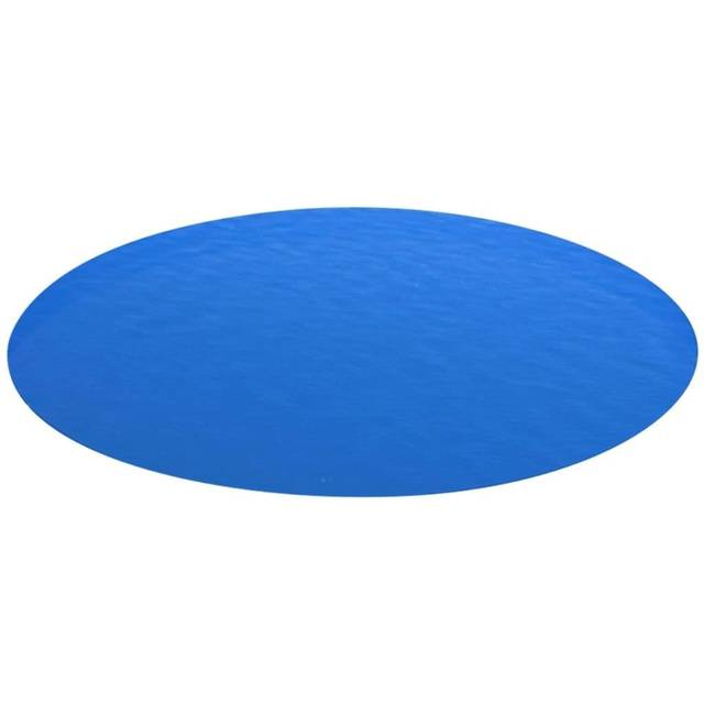 Poolöverdrag rund 549 cm PE blå