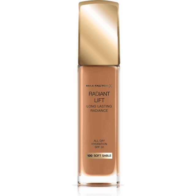 Max Factor Radiant Lift Foundation med hyaluronsyra för en strålande och långvarig hy, färg. 200 Soft Sable, 30 ml