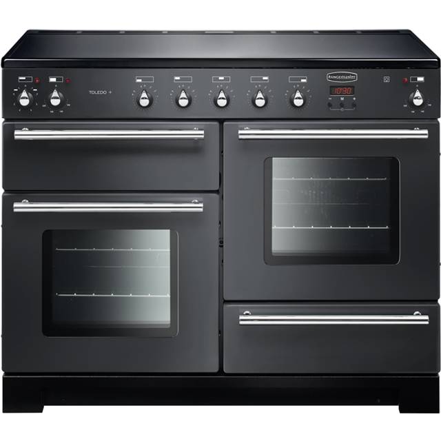 Rangemaster Toledo + TOLP110EISL/C 110cm Electric Range Cooker with Induction Hob - Slate - A/A Rated