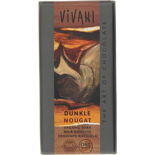 Vivani Mörk Choklad Nougat Eko 100g