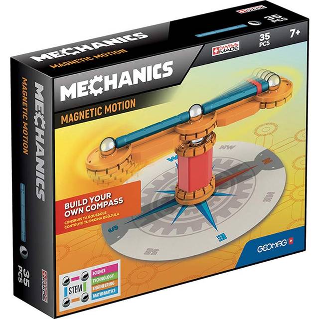 Geomag 770 - Mechanics Magnetic Motion, Magnetic Construction, 35 pieces