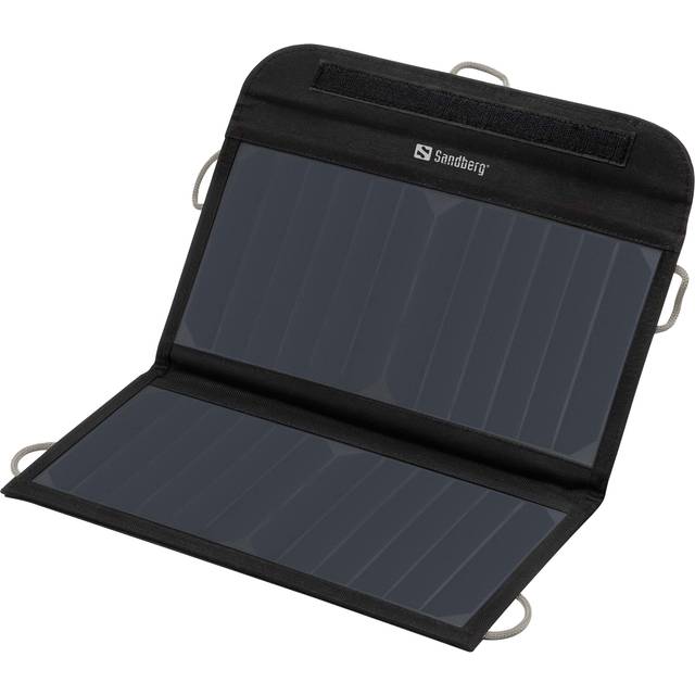 Sandberg Solar Charger 13W 2xUSB - Solcelleoplader - Techii.dk