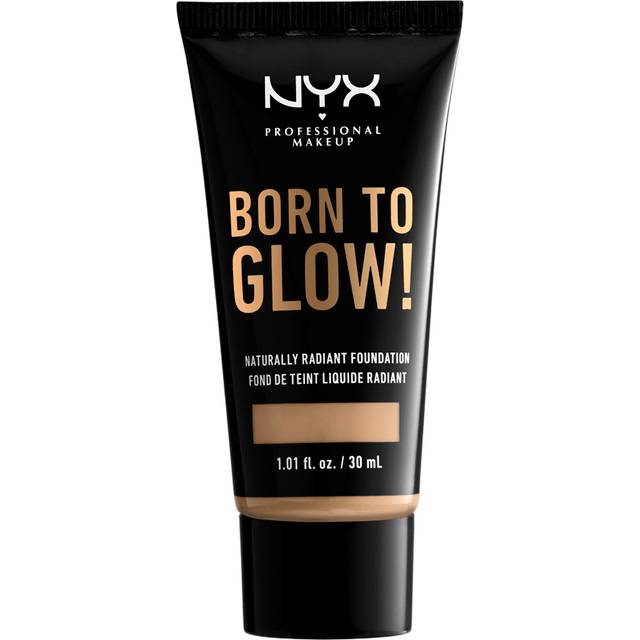NYX PROFESSIONAL MAKEUP, foundation, Born To Glow Naturally Radiant Foundation, nyans: Medium Olive, 30 ml