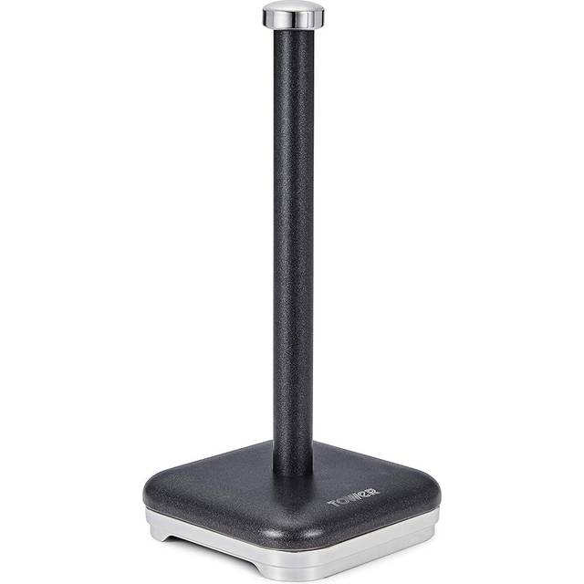 Tower Glitz Kitchen Towel Pole Noir