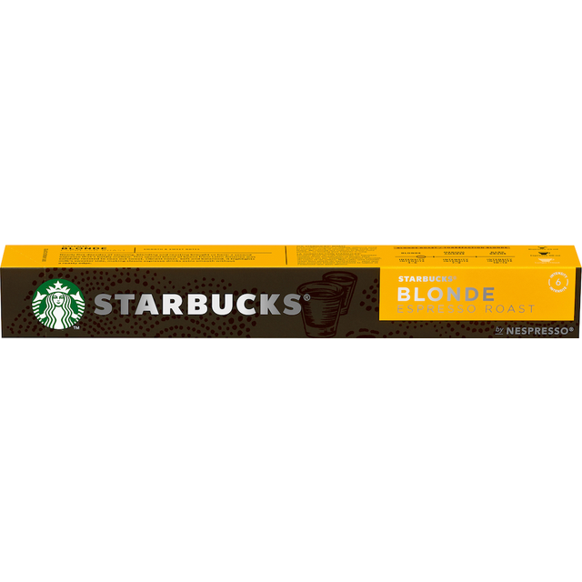 Blonde Espresso Roast - Starbucks® by Nespresso® 10 kapslar