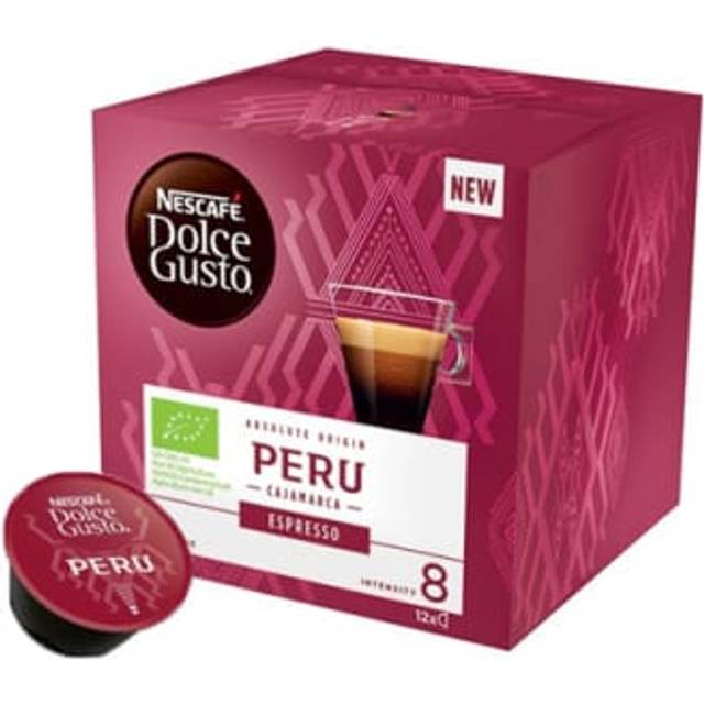 Nescafé Peru Espresso - 12 kapslar till Nescafé Dolce Gusto