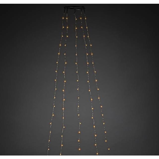 Julgransslinga 240 LED, Amber, 2.4m, Konstsmide