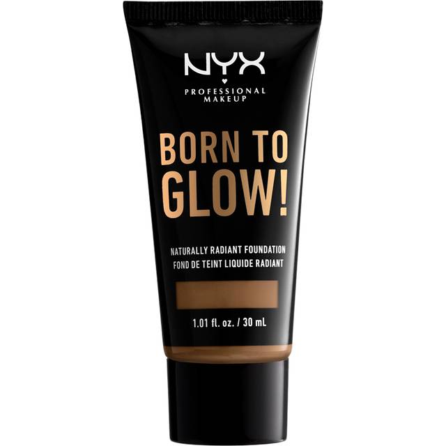 NYX Professional Makeup Born To Glow! Naturally Radiant Foundation 18 Deep Sable