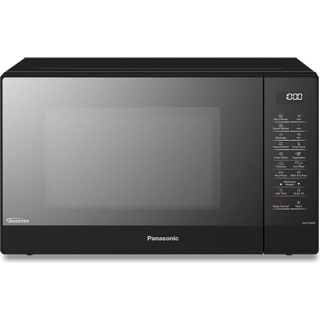 PANASONIC NN-ST46KBBPQ Solo Microwave - Black, Black